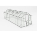 Serre de jardin 14,3m² en aluminium et polycarbonate 6mm Sanus UP! L15 – Gampre