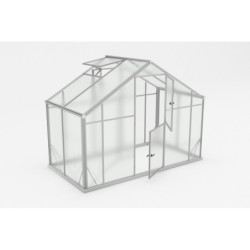 Serre de jardin 4,35m² en aluminium et polycarbonate 6mm Sanus UP! XL4 – Gampre