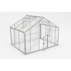 Serre de jardin 6,38m² en aluminium et polycarbonate 6mm Sanus UP! XL7 – Gampre