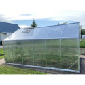 Serre de jardin 12,5m² en aluminium et polycarbonate 6mm Sanus UP! XL12 – Gampre