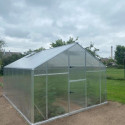 Serre de jardin 12,5m² en aluminium et polycarbonate 6mm Sanus UP! XL12 – Gampre