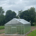 Serre de jardin 12,5m² en aluminium et polycarbonate 6mm Sanus UP! XL12 – Gampre