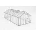 Serre de jardin 18,6m² en aluminium et polycarbonate 6mm Sanus UP! XL18 – Gampre