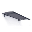 Auvent marquise gris AQUILA™ 1500 – Canopia by Palram