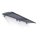 Auvent marquise gris AQUILA™ 3000 - Canopia by Palram