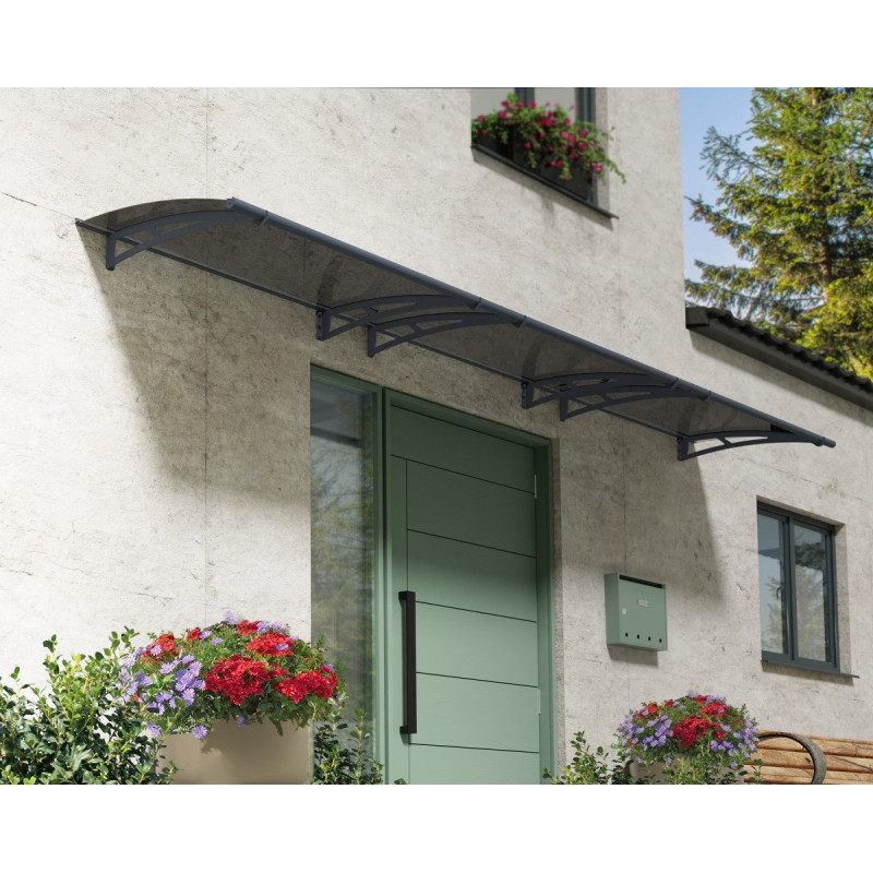 Auvent marquise gris AQUILA™ 4500 - Canopia by Palram