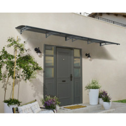 Auvent marquise gris AQUILA™ 4100 - Canopia by Palram