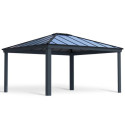 Tonnelle de jardin en alu et polycarbonate 422x484cm Dallas – Canopia by Palram