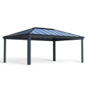 Tonnelle de jardin en alu et polycarbonate 422x606cm Dallas – Canopia by Palram