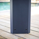 Tonnelle de jardin en alu et polycarbonate 422x606cm Dallas – Canopia by Palram