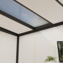 Bureau de jardin en aluminium et bois composite 10,1m² - isolation triple paroi Copenhagen – Canopia by Palram