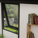 Bureau de jardin en aluminium et bois composite 10,1m² - isolation triple paroi Copenhagen – Canopia by Palram