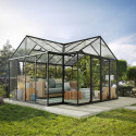 Serre de jardin en alu et polycarbonate 16m² Triomphe – Canopia by Palram