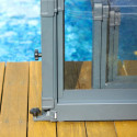 Abri de piscine télescopique MAJORCA 6x4m en aluminium et polycarbonate – Canopia byPalram