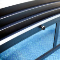 Abri de piscine télescopique MAJORCA 6x4m en aluminium et polycarbonate – Canopia byPalram