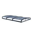 Abri de piscine télescopique MAJORCA 6x4m en aluminium et polycarbonate – Canopia byPalram