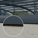 Abri de piscine télescopique MAJORCA 6x4m en aluminium et polycarbonate – Canopia byPalram