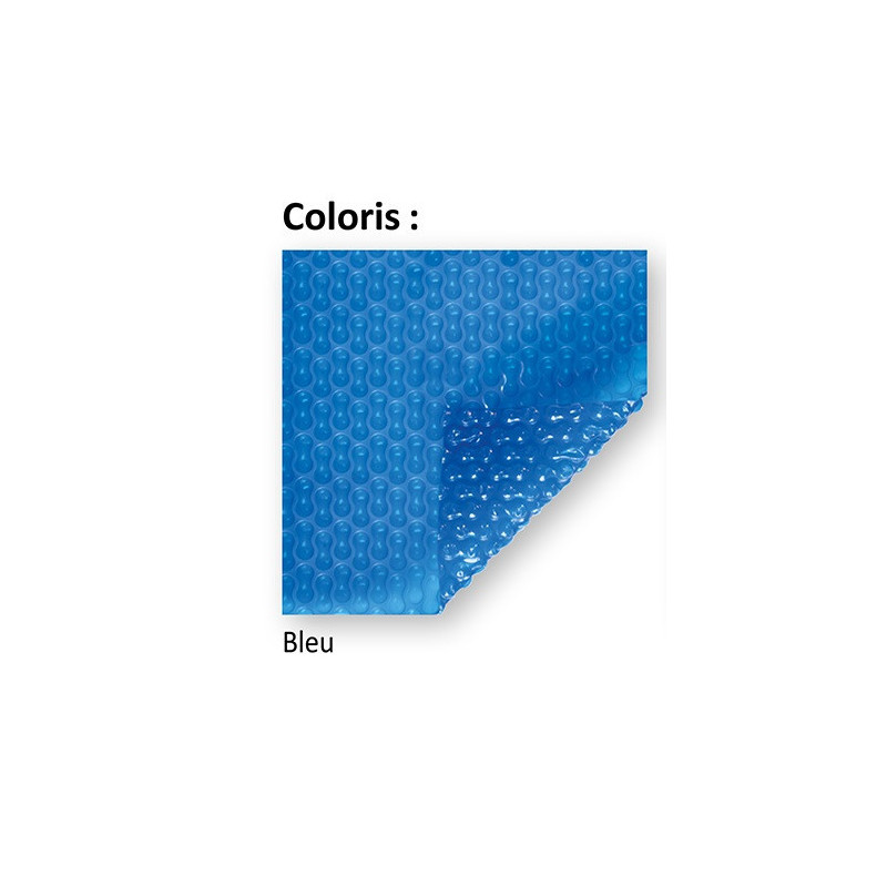 Bâche à bulles été – 500 µ – couleur bleue – New Energy pour piscine ROMAGNY – Just'aposé