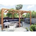 Pergola en bois lamellé-collé 500x300cm TOULON – Maderland