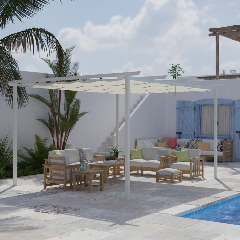 Pergola en aluminium LIBROS - Essency