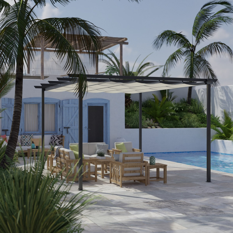 Pergola en aluminium LIBROS - Essency