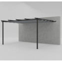 Pergola adossée en aluminium LIBROS - Essency