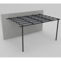 Pergola adossée en aluminium LIBROS - Essency