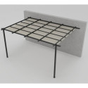 Pergola adossée en aluminium LIBROS - Essency