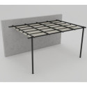 Pergola adossée en aluminium LIBROS - Essency