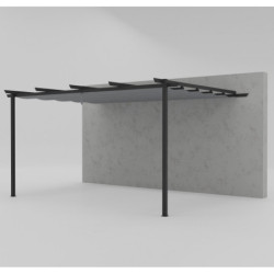 Pergola adossée en aluminium LIBROS - Essency