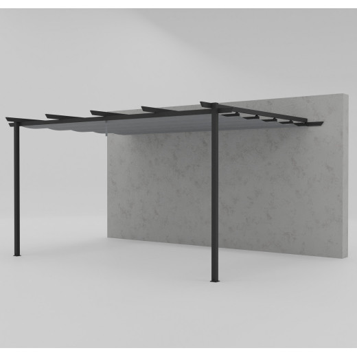 Pergola adossée en aluminium LIBROS - Essency