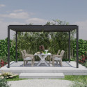 Pergola bioclimatique en aluminium Torinas - Essency