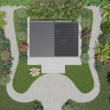 Pergola bioclimatique en aluminium Torinas - Essency