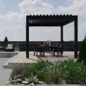 Pergola bioclimatique en aluminium SEYCHELLE - Essency