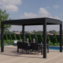Pergola bioclimatique en aluminium SEYCHELLE - Essency