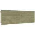 Abri Qube + extension 12m² en bois traité autoclave 27mm – Gardenas