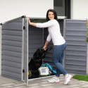 Abri de jardin en polycarbonate 1,25m² gris Voyager - Canopia by Palram