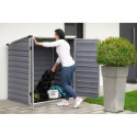 Abri de jardin en polycarbonate 1,25m² gris Voyager - Canopia by Palram