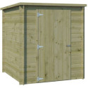 Chalet moderne Svendborg 3,23m² en bois traité 19mm avec porte simple - Gardenas