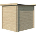 Chalet moderne Nyborg 4,04m² en bois massif 19mm - Gardenas