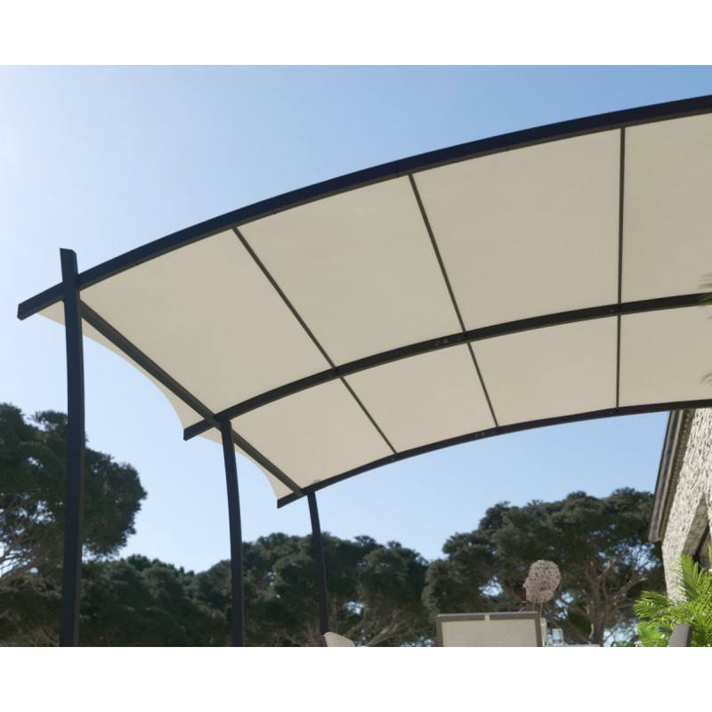 Toile pour pergolas adossées KYOTO - Couleurs du Monde