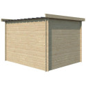 Chalet moderne Umea 8,5m² en bois massif 19mm - Gardenas
