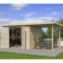 Chalet moderne Umea 8,5m² + extension 200cm - Gardenas