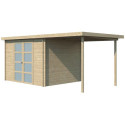 Chalet moderne Umea 8,5m² + extension 200cm - Gardenas