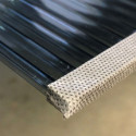 Rouleau de scotch micro-perforé pour panneaux en polycarbonate gris - Couleurs du Monde