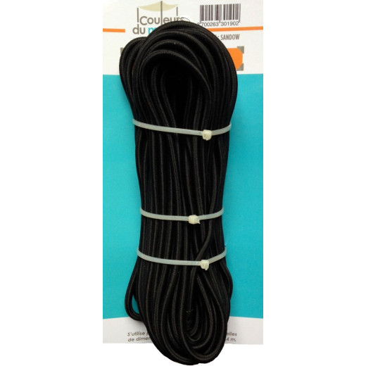 Sandow de couleur noir pour fixation de toiles - Couleurs du Monde