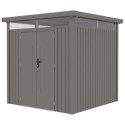 Abri de jardin en acier galvanisé Kosto 5,29m² + kit d'ancrage - X-Métal