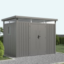 Abri de jardin en acier galvanisé Kosto 6,76m² - X-Métal