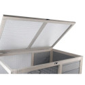 Clapier d'intérieur en bois L80x50xH50cm Vinland - Lifland
