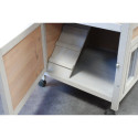 Maison pour chats en bois 72x54,5x86cm Cat Home – Lifland